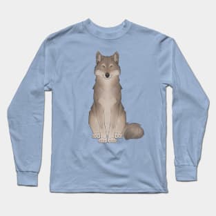 Great Plains Wolf Long Sleeve T-Shirt